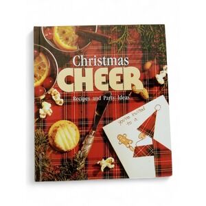 CHRISTMAS CHEER 1993 Leisure Arts Recipes and‎ Party Ideas Vintage Cookbook